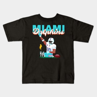 Miami dolphins - tyreek Hill 10 Kids T-Shirt